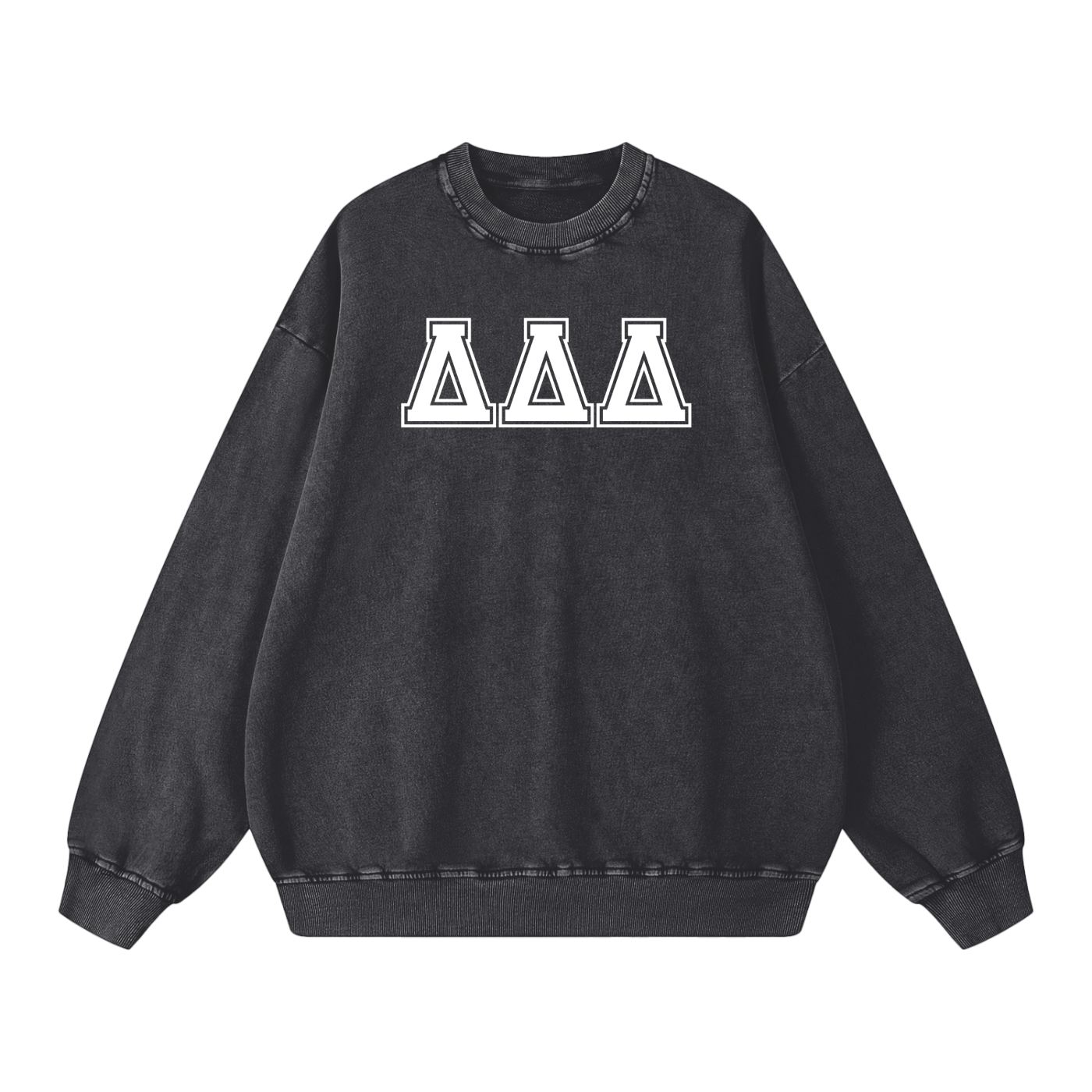Snow Washed Oversized Sweatshirt - Ivy Society