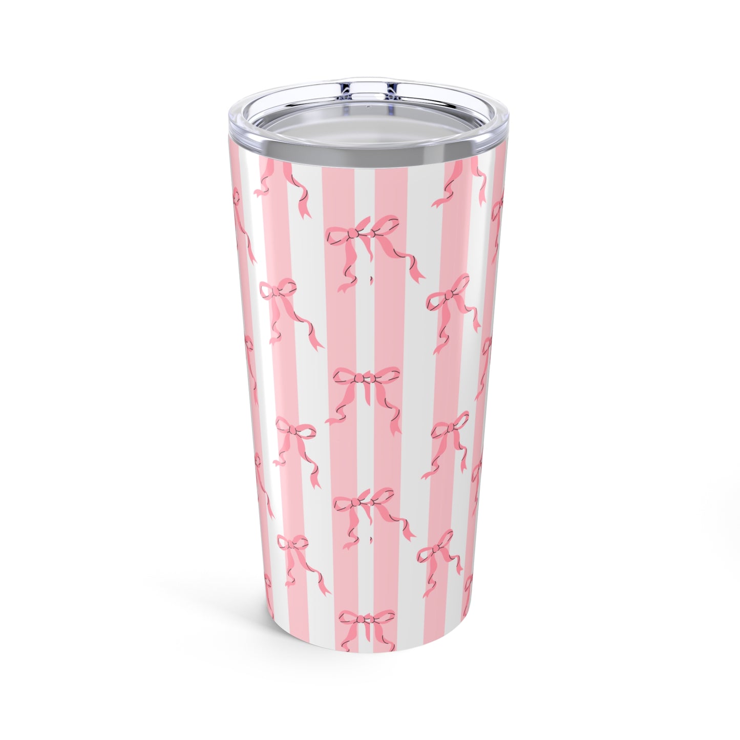 Phi Mu Personalized Bow Tumbler