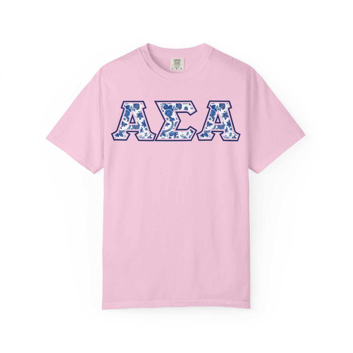 Alpha Sigma Alpha Blue Willow T Shirt - Ivy Society