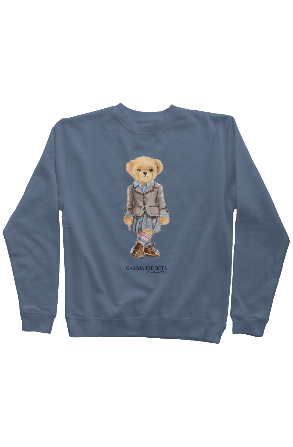 Gamma Phi Beta Sorority Bear Sweatshirt