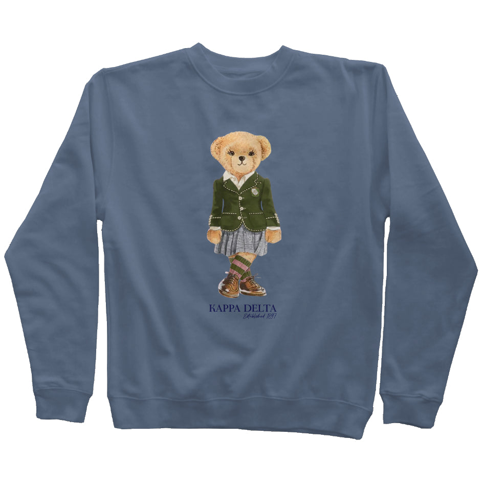 Kappa Delta Sorority Bear Sweatshirt