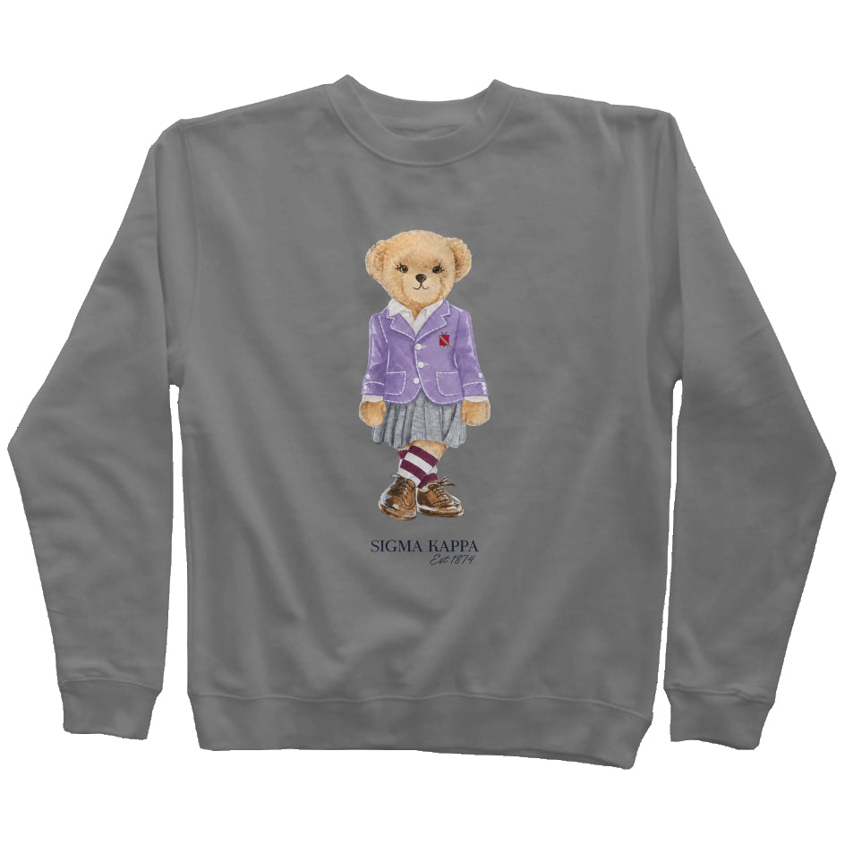 Sigma Kappa Sorority Bear Sweatshirt