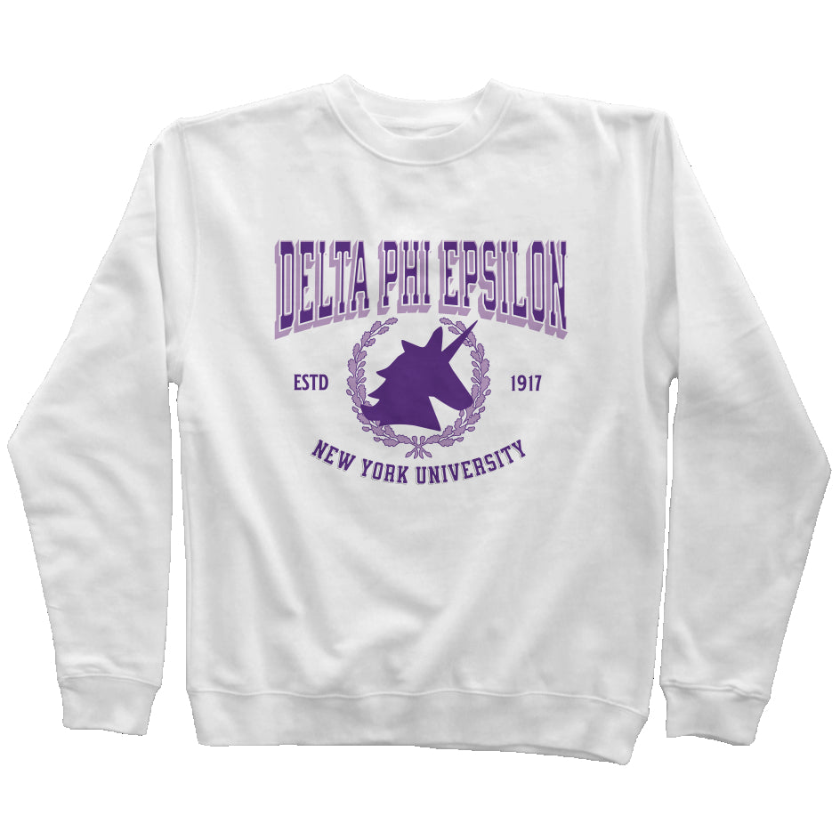 Delta Phi Epsilon Personalized Collegiate Sweatshirt