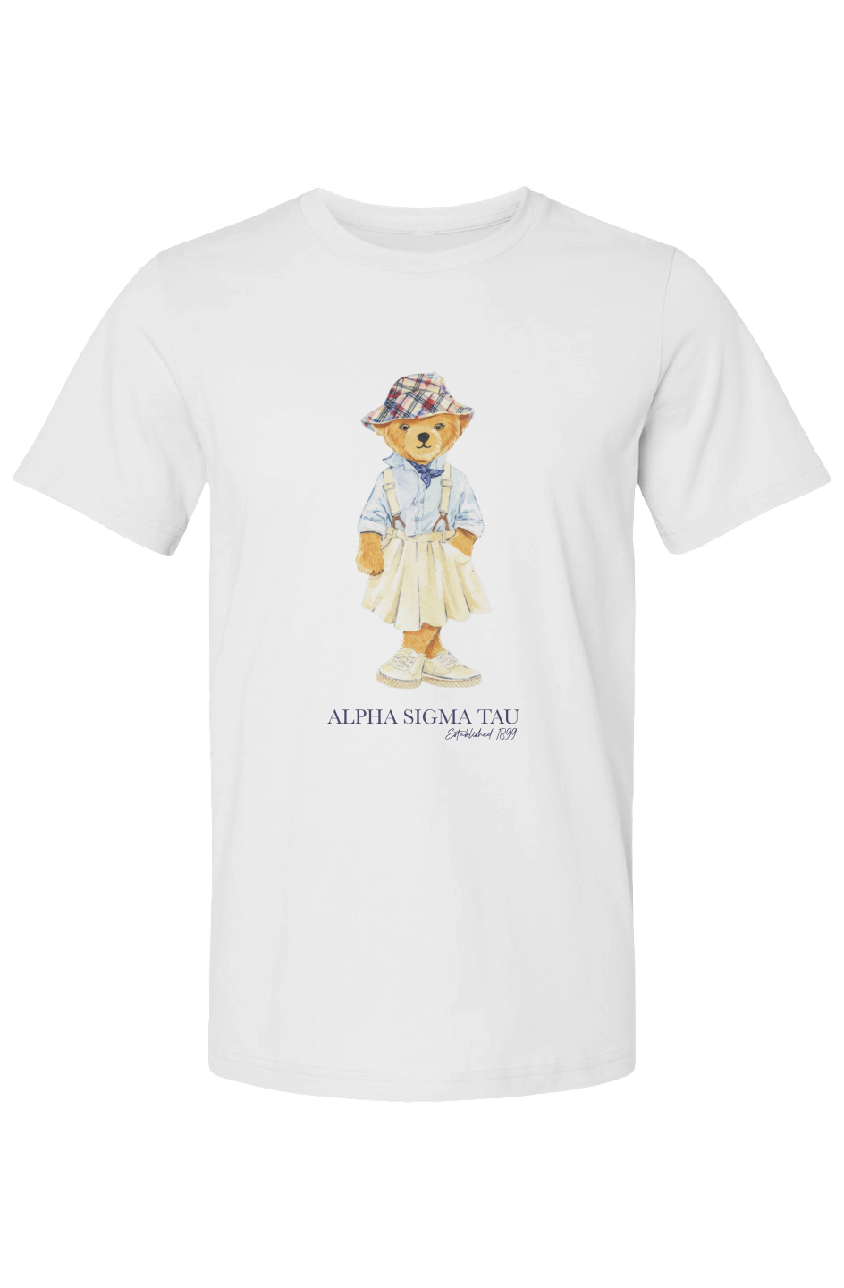 Alpha Sigma Tau Bear T Shirt