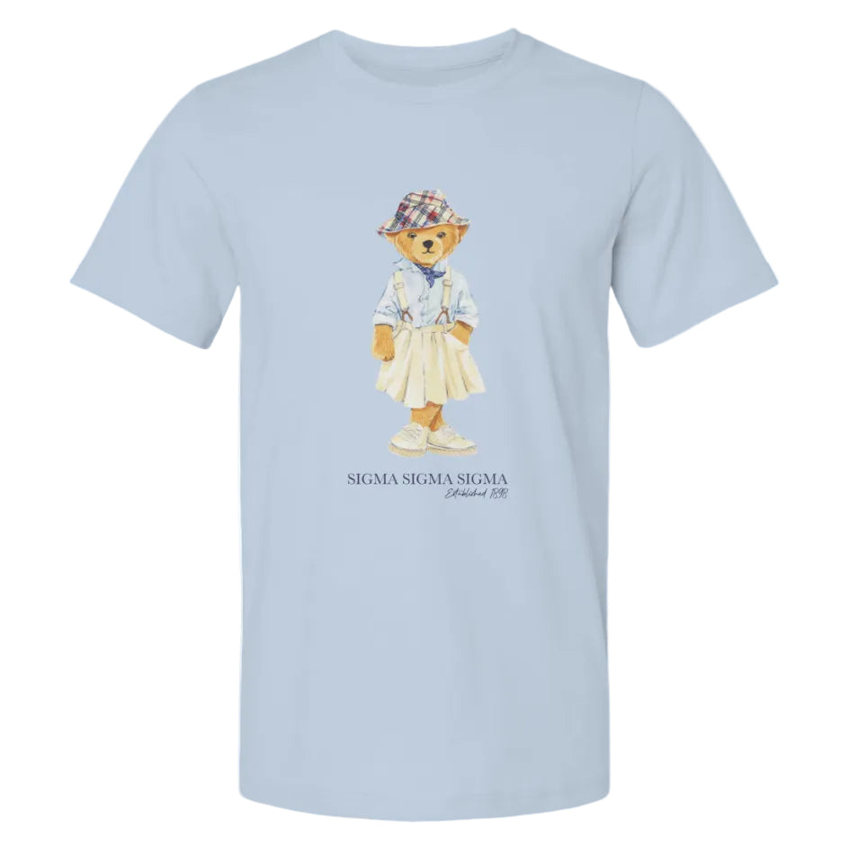 Tri Sigma Bear T Shirt