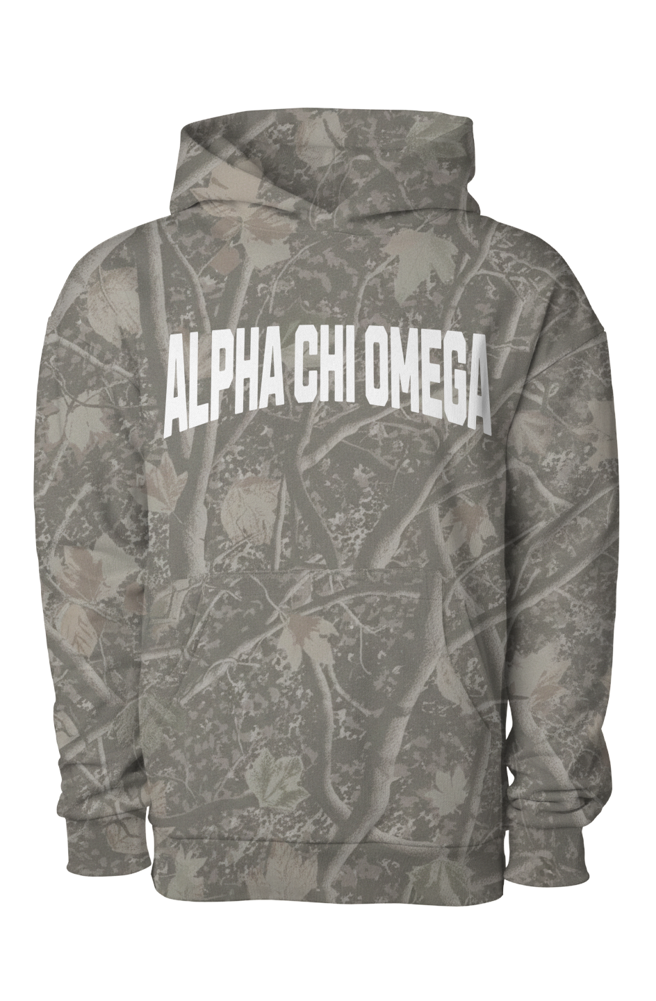 Alpha Chi Omega Camo Heavyweight Hoodie