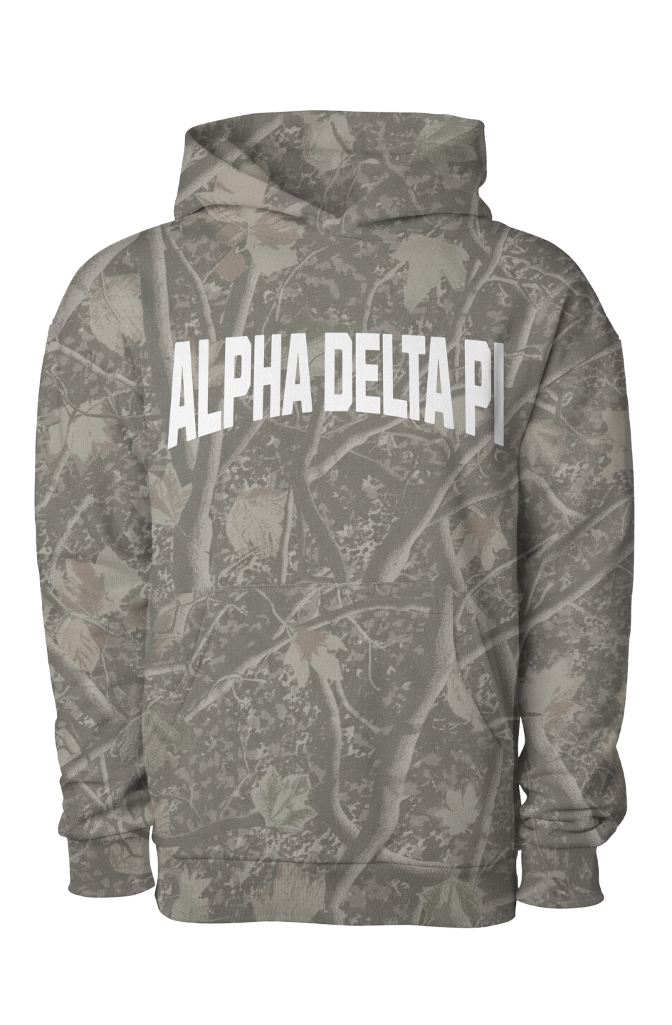 Alpha Delta Pi Camo Heavyweight Hoodie