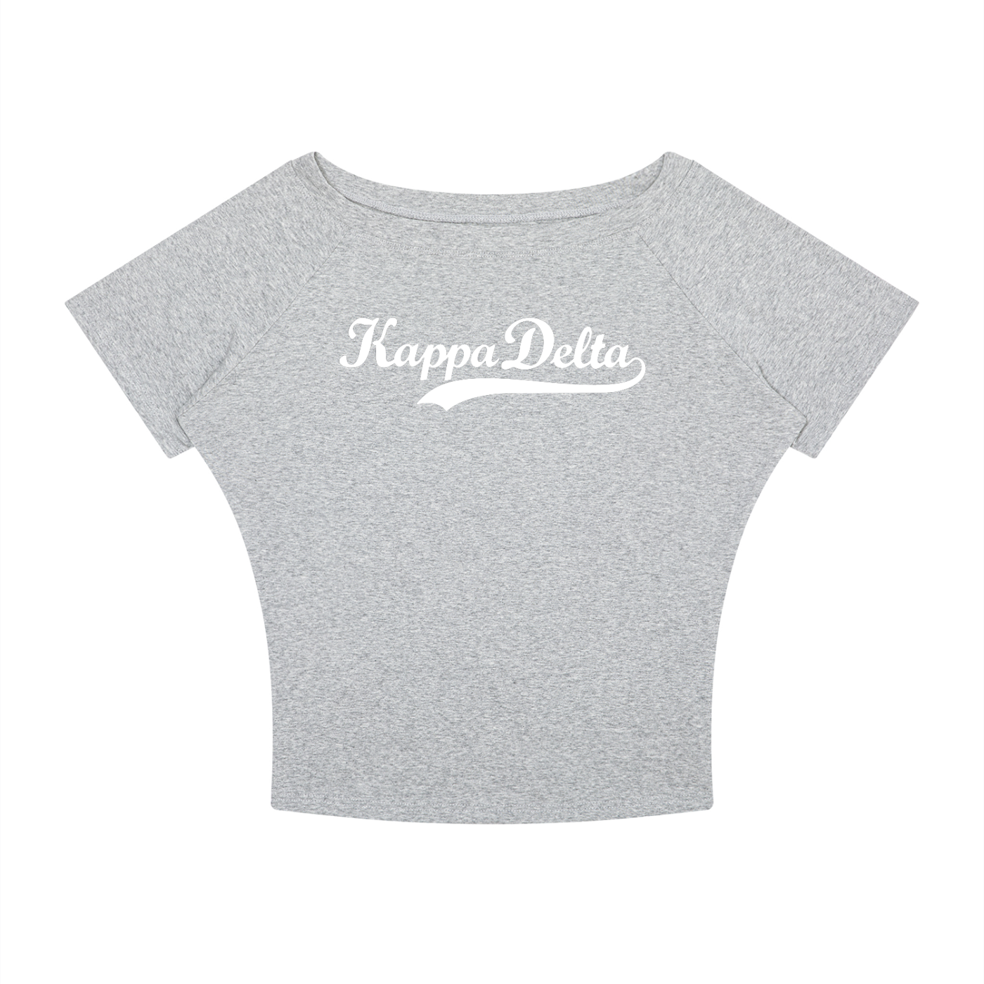 Kappa Delta Off the Shoulder Tee