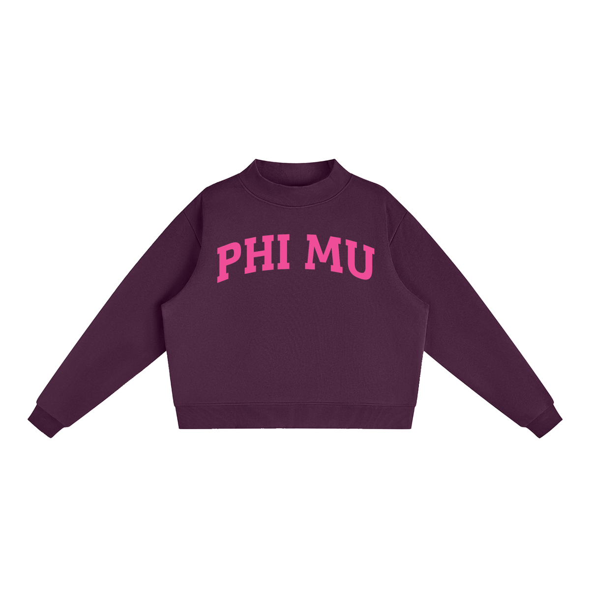 Phi Mu Mock Neck