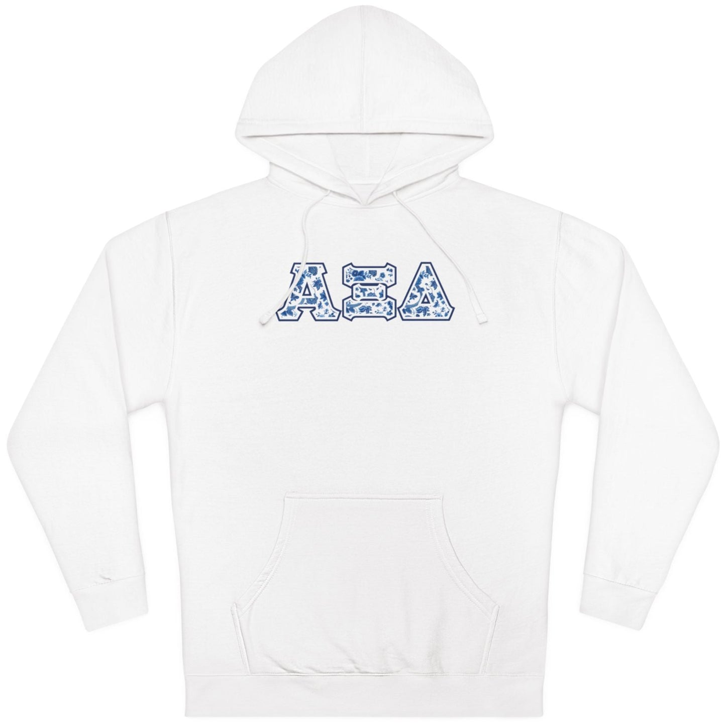 Alpha Xi Delta Blue Willow Hoodie - Ivy Society