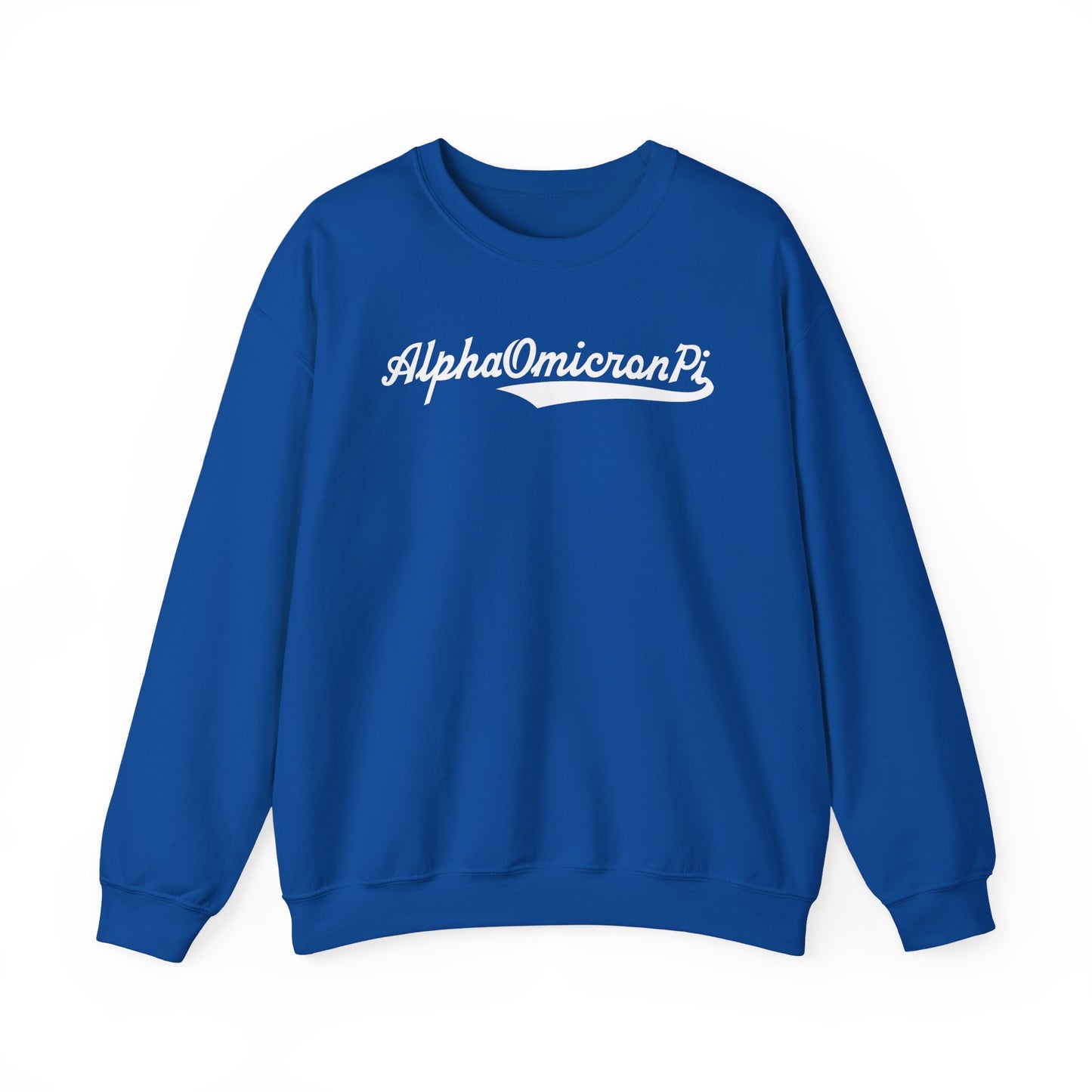 Alpha Omicron Pi Baseball Sweatshirt - Ivy Society