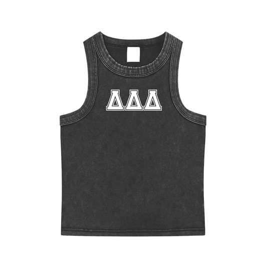 Snow Washed Tank Top - Ivy Society