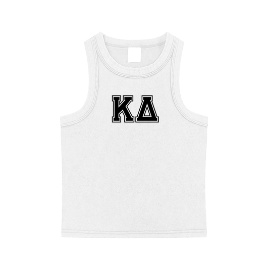 Kappa Delta Letters Tank Top - Ivy Society