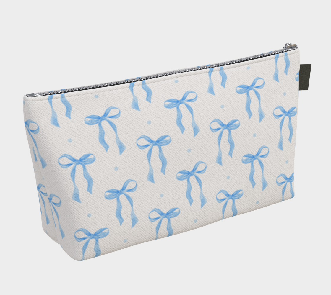 Alpha Delta Pi Bow Makeup Bag