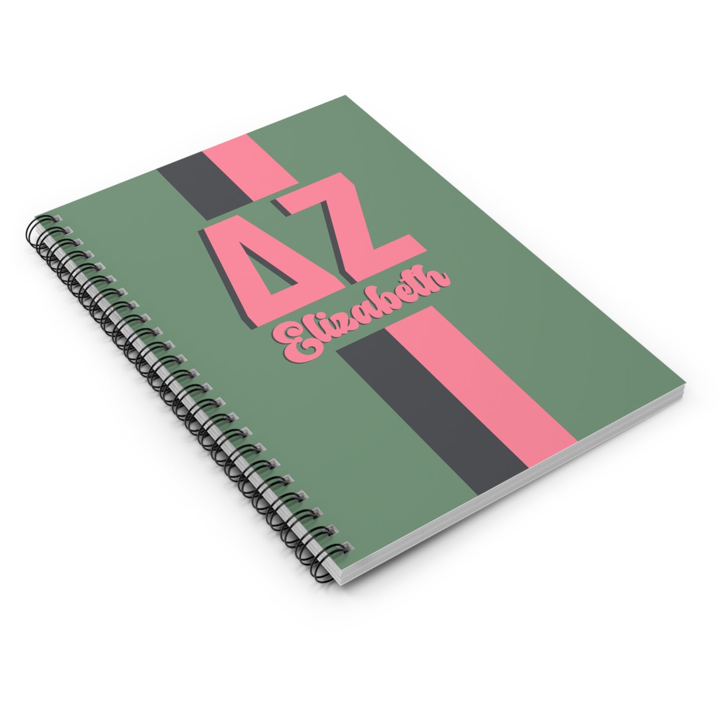 Delta Zeta Personalized Notebook