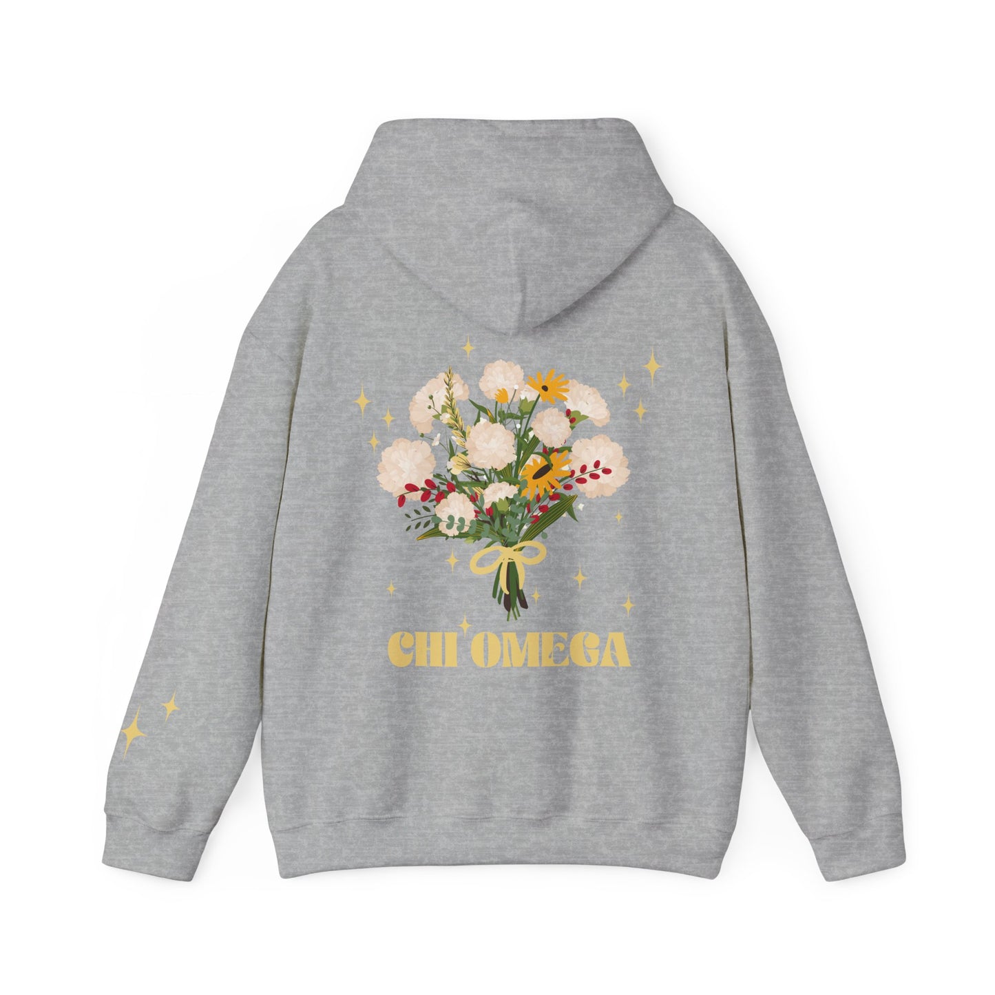 Chi Omega Bouquet Hoodie - Ivy Society