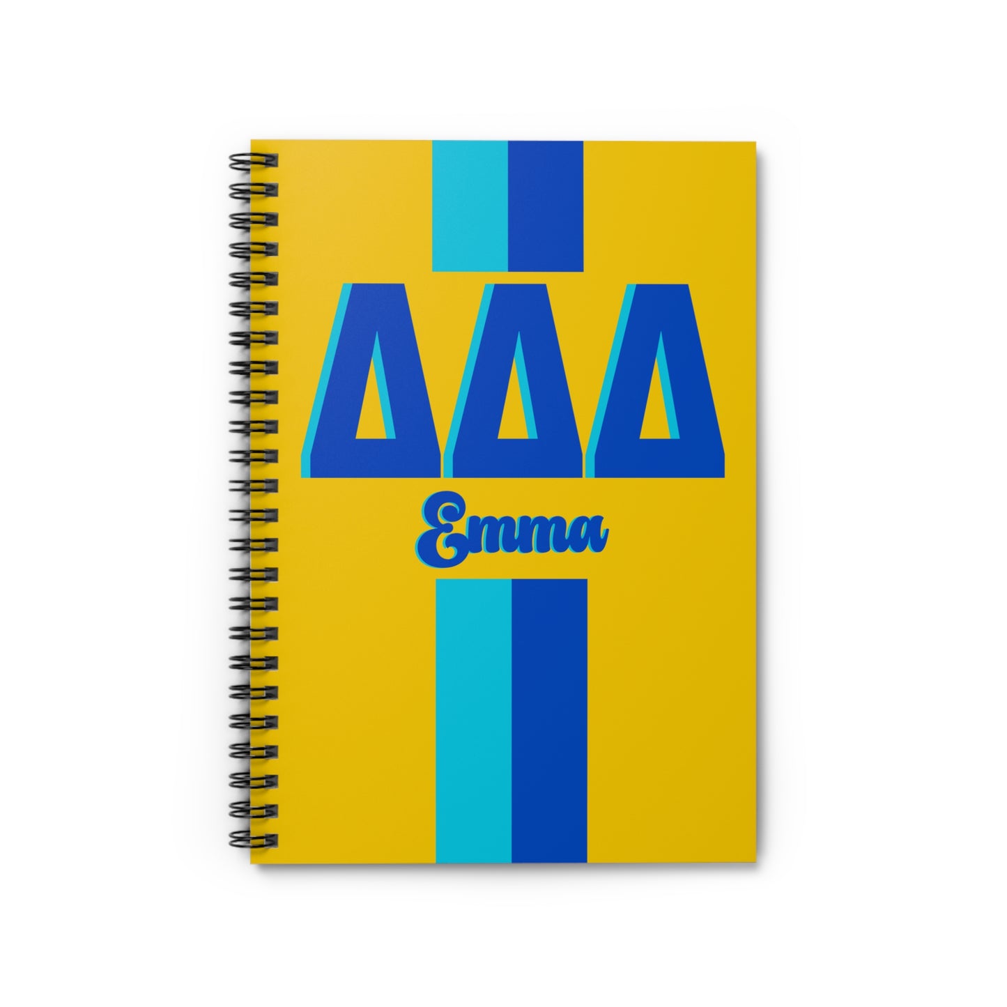 Tri Delta Personalized Notebook