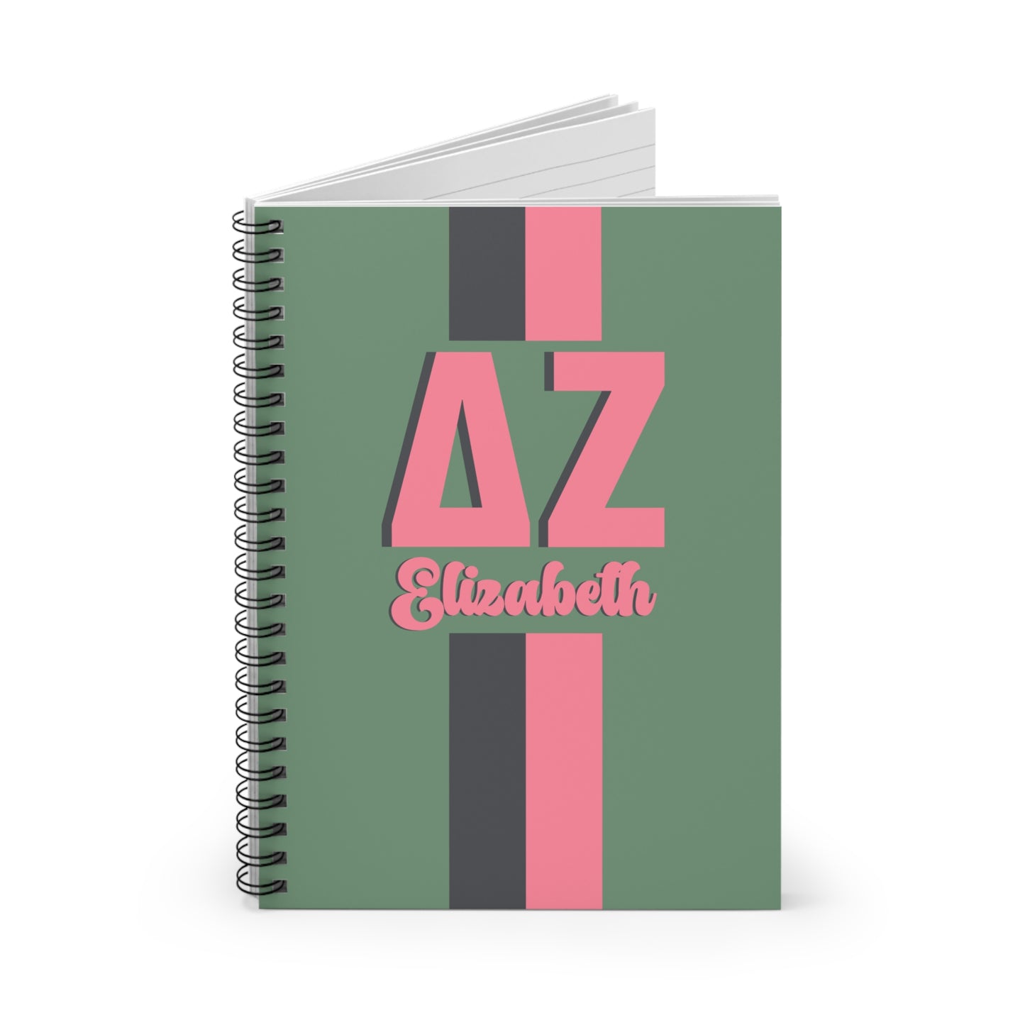 Delta Zeta Personalized Notebook