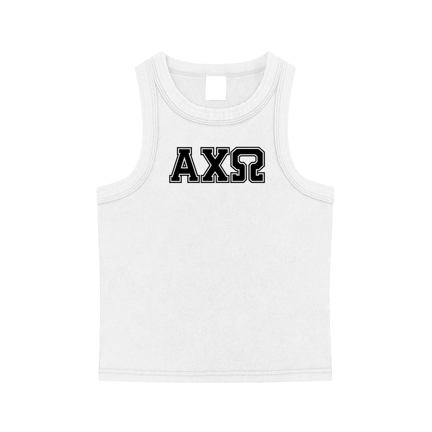 Alpha Chi Omega Letters Tank Top - Ivy Society
