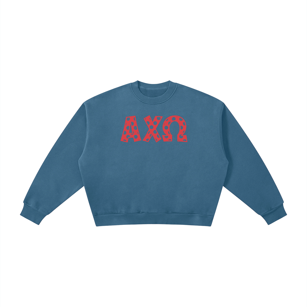 Alpha Chi Omega Polka Dot Sweatshirt - Ivy Society