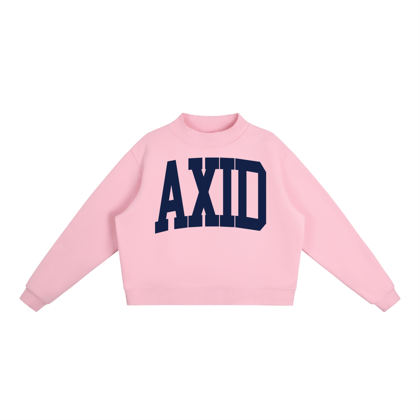 Alpha Xi Delta Big Mock Neck Sweatshirt - Ivy Society