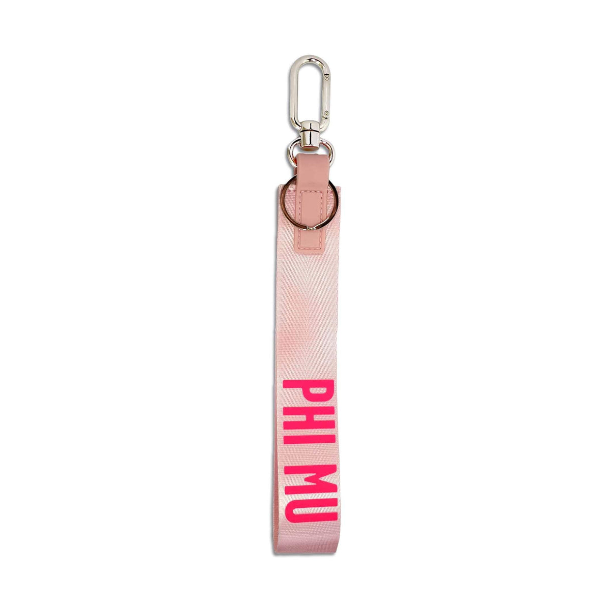 Phi Mu Wristlet Keychain - Ivy Society
