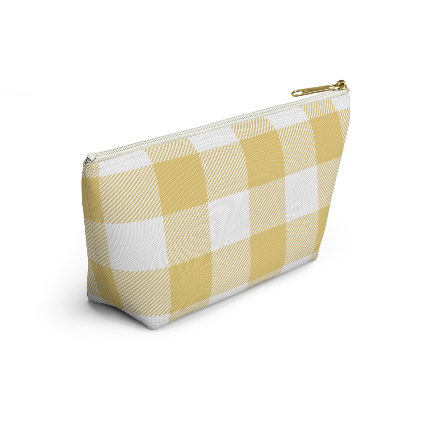 Chi Omega Personalized Checkered Makeup Bag - Ivy Society