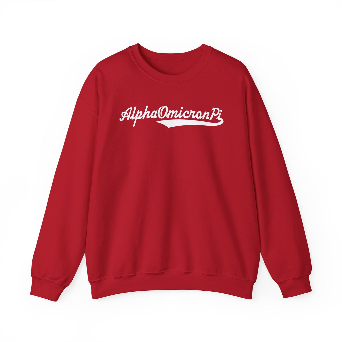 Alpha Omicron Pi Baseball Sweatshirt - Ivy Society