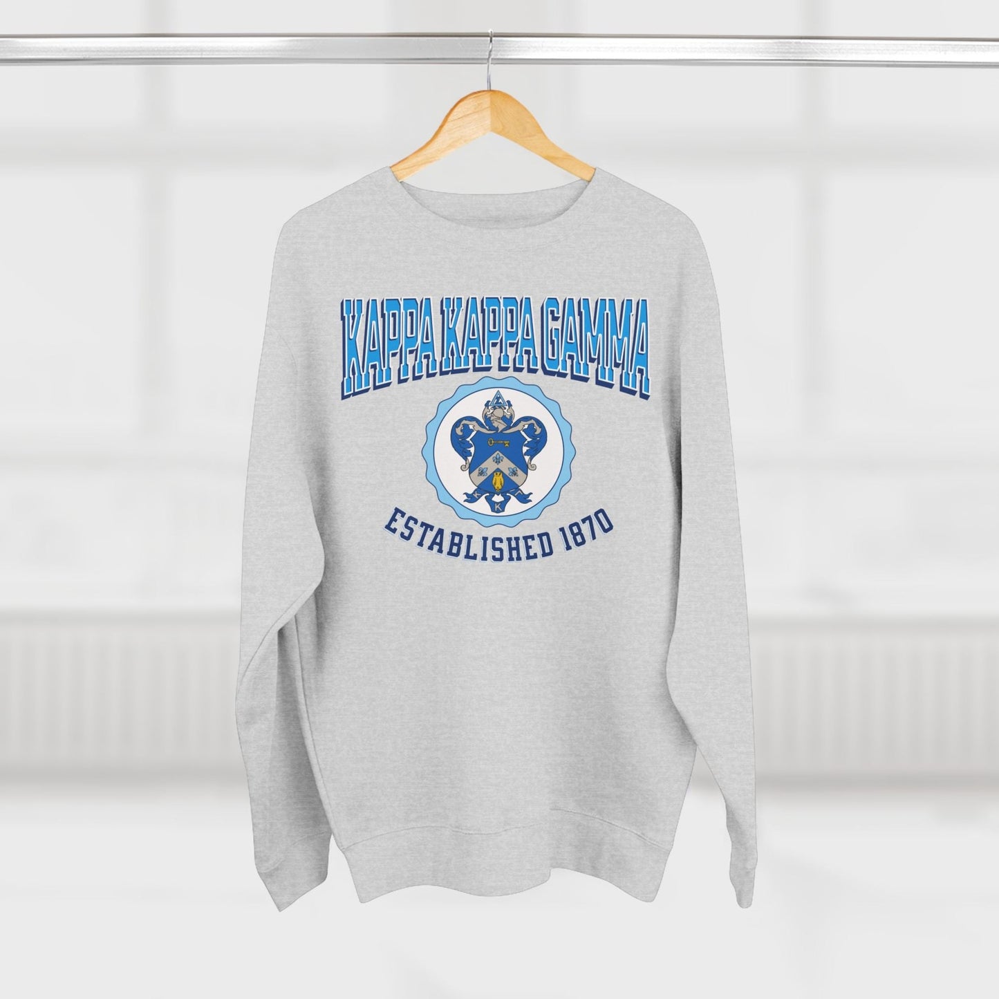 Kappa Kappa Gamma Crest Sweatshirt - Ivy Society