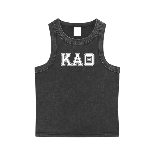 Kappa Alpha Theta Letters Tank Top - Ivy Society