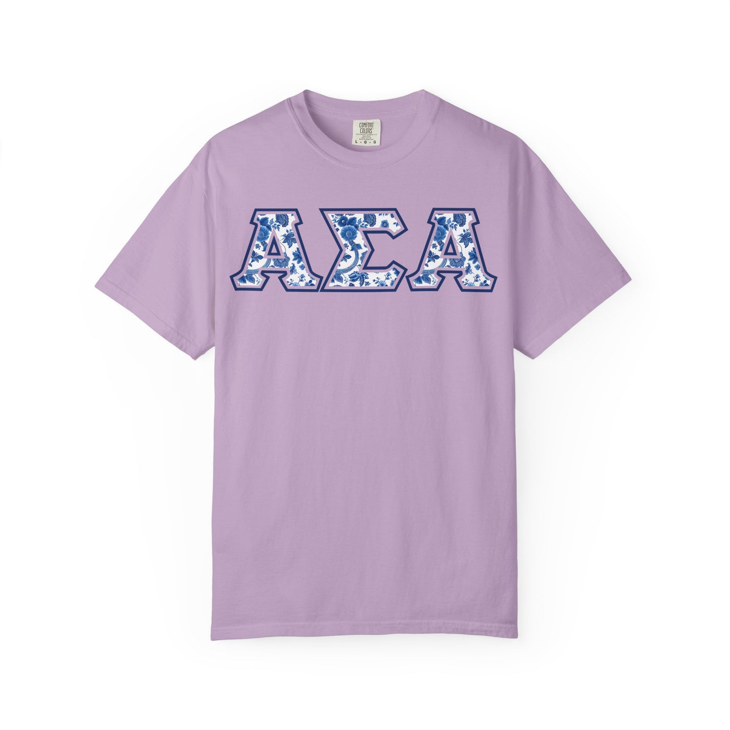 Alpha Sigma Alpha Blue Willow T Shirt - Ivy Society