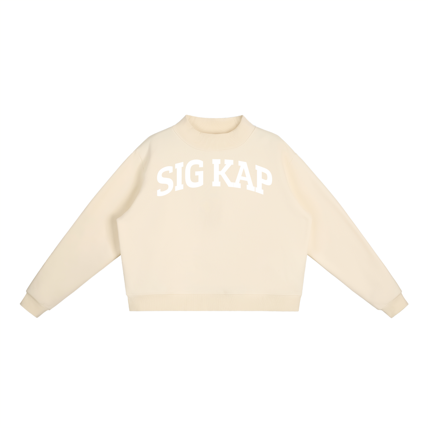 Sigma Kappa Mock Neck Sweatshirt - Ivy Society