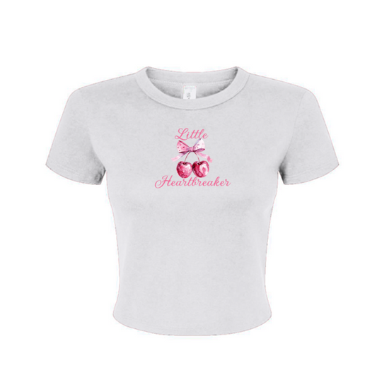 Coquette Cherries Big Little Baby Tee - Ivy Society