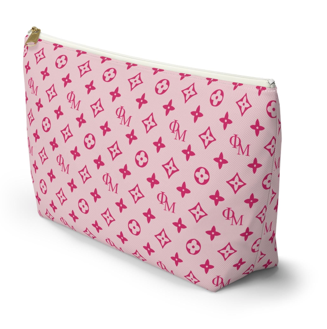 Phi Mu Design Makeup Bag - Ivy Society