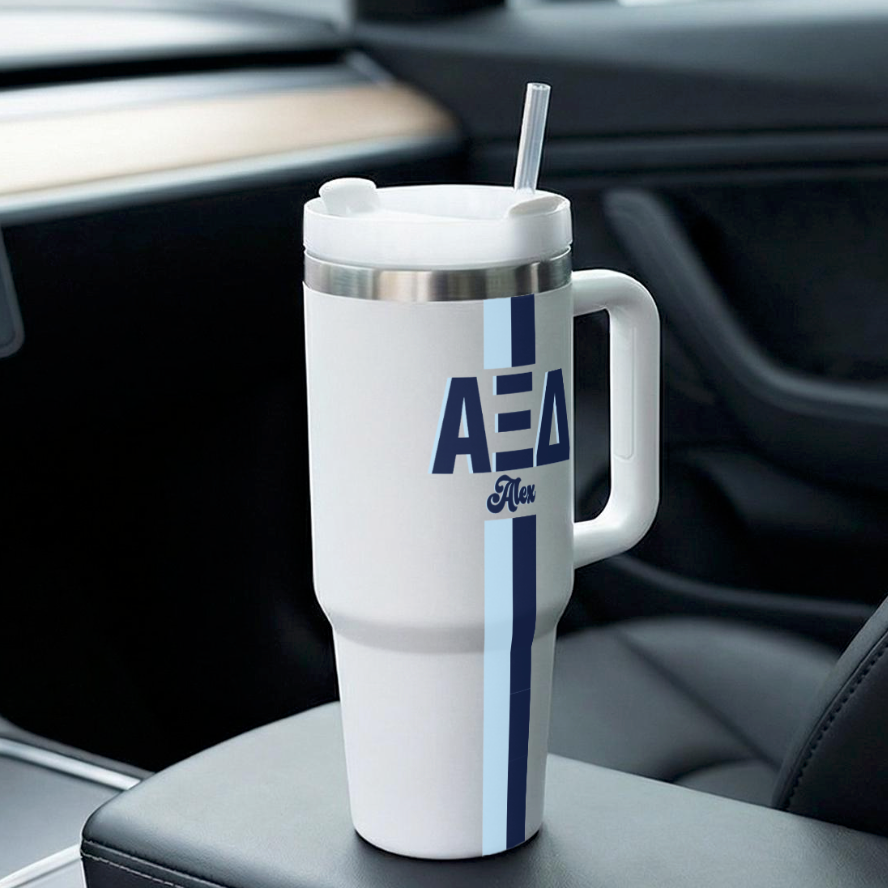 Alpha Xi Delta Personalized 40oz Tumbler