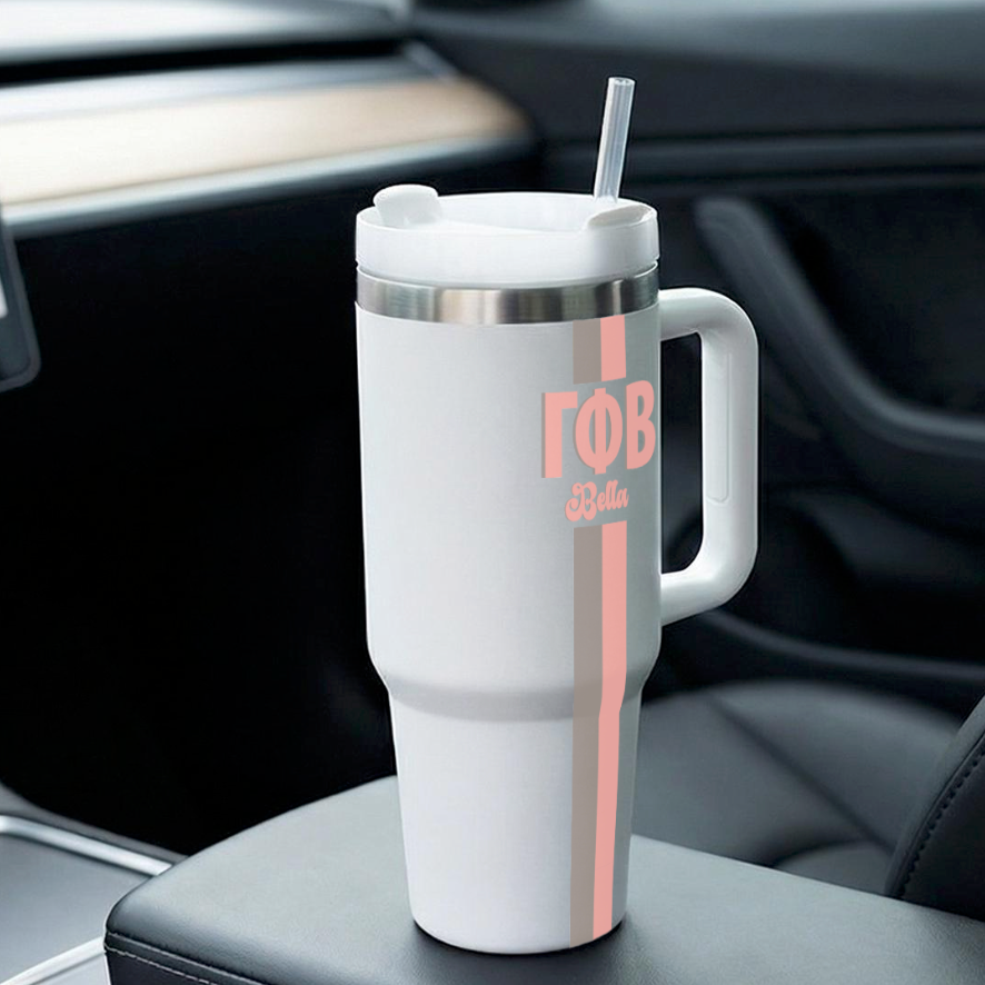 Gamma Phi Beta Personalized 40 oz Tumbler