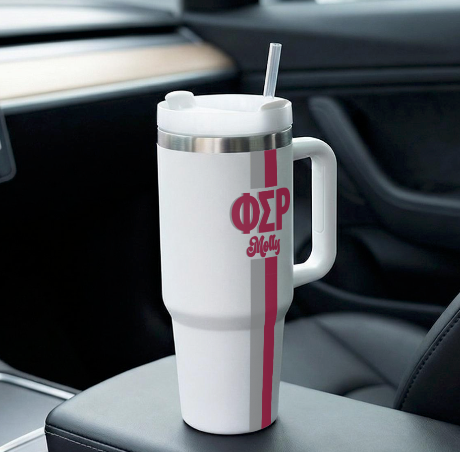 Phi Sigma Rho Personalized 40oz Tumbler