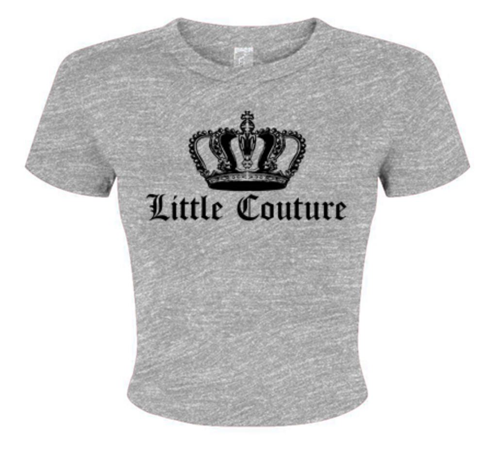 Y2K Big/Little Reveal Baby Tee - Ivy Society