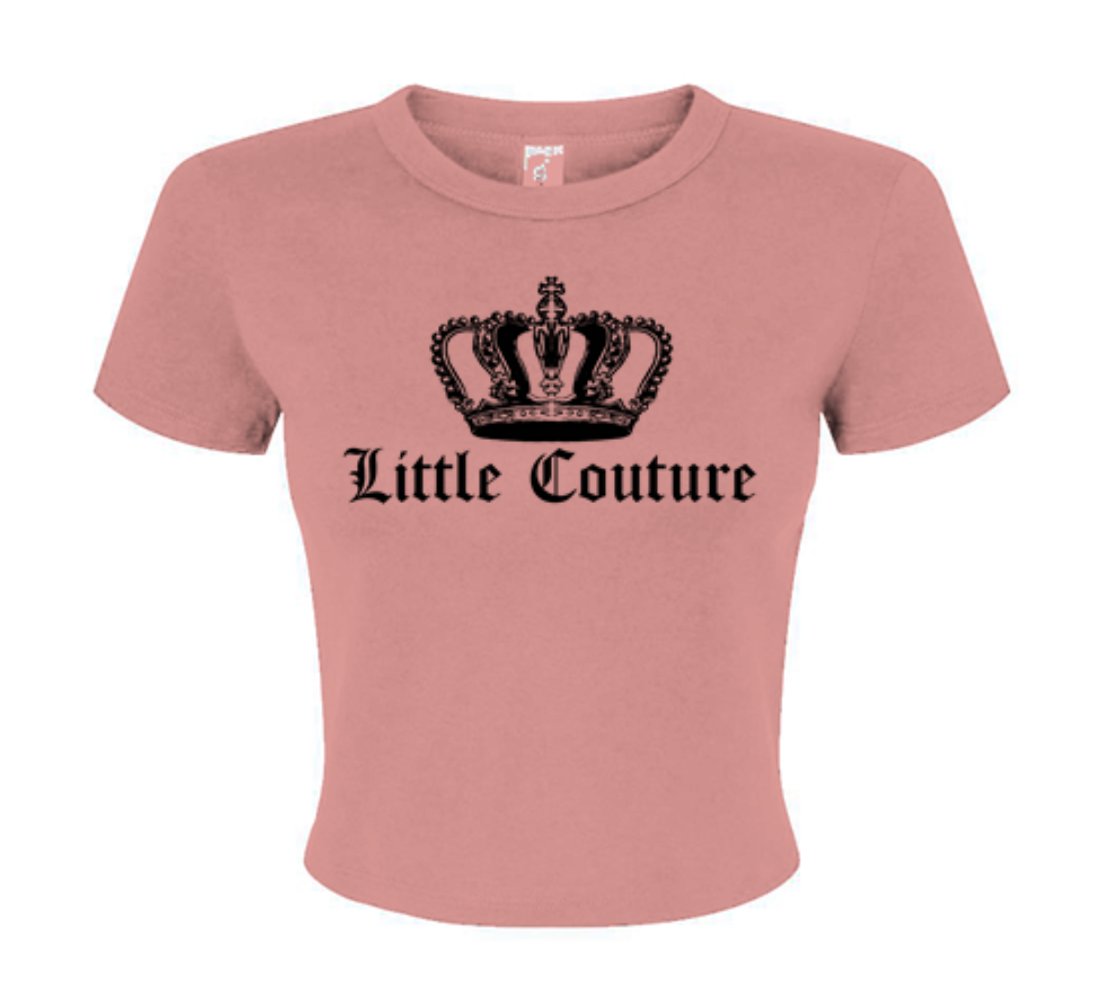 Y2K Big/Little Reveal Baby Tee - Ivy Society