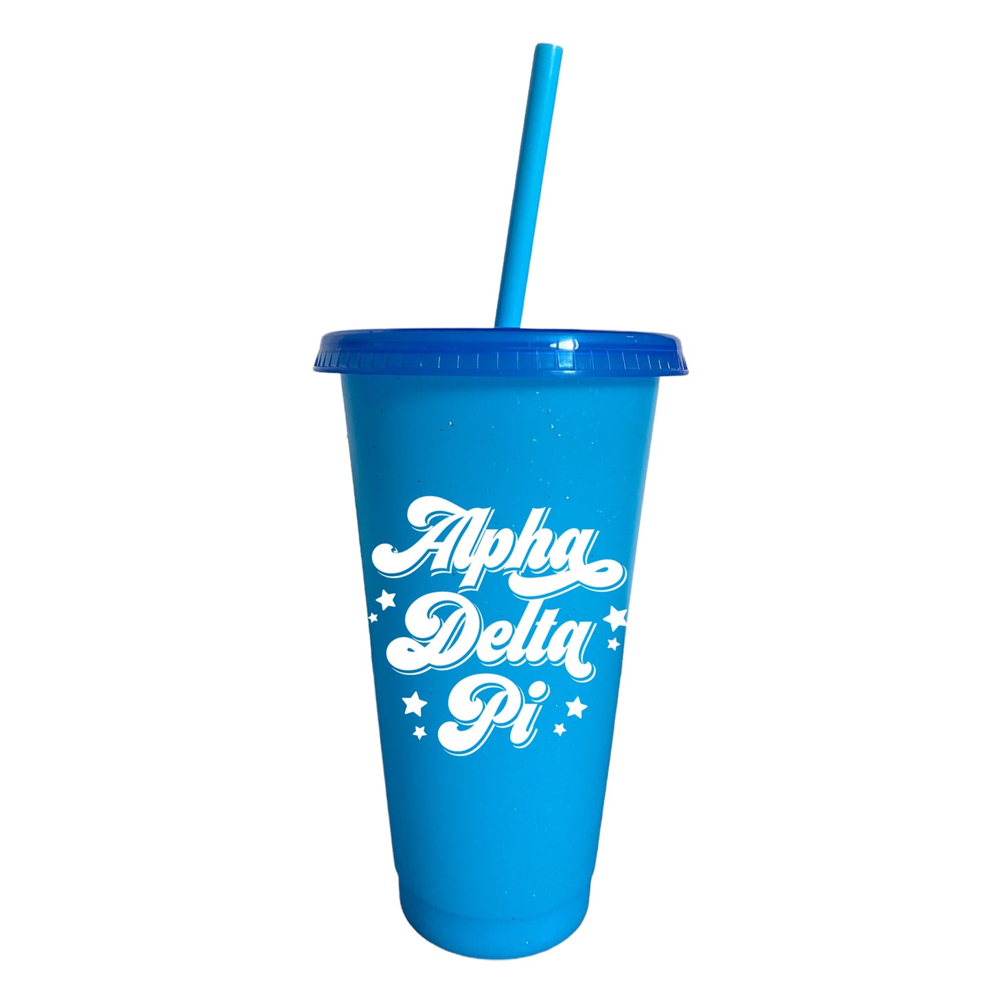 Alpha Delta Pi Blue Color Changing Cups 4 Pack - Ivy Society