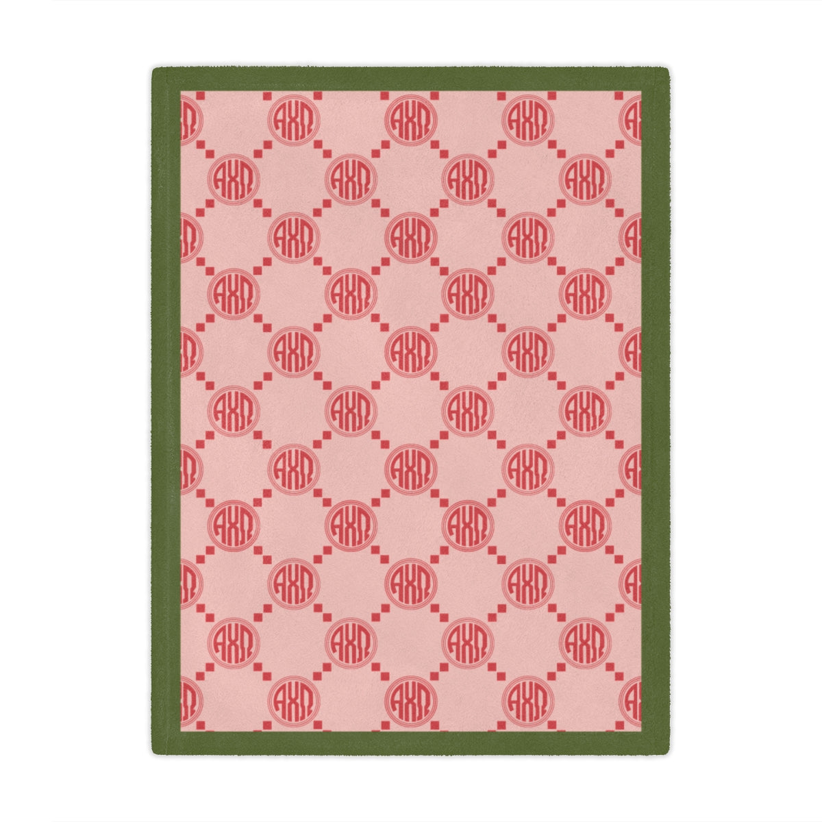 Alpha Chi Omega Print Blanket - Ivy Society