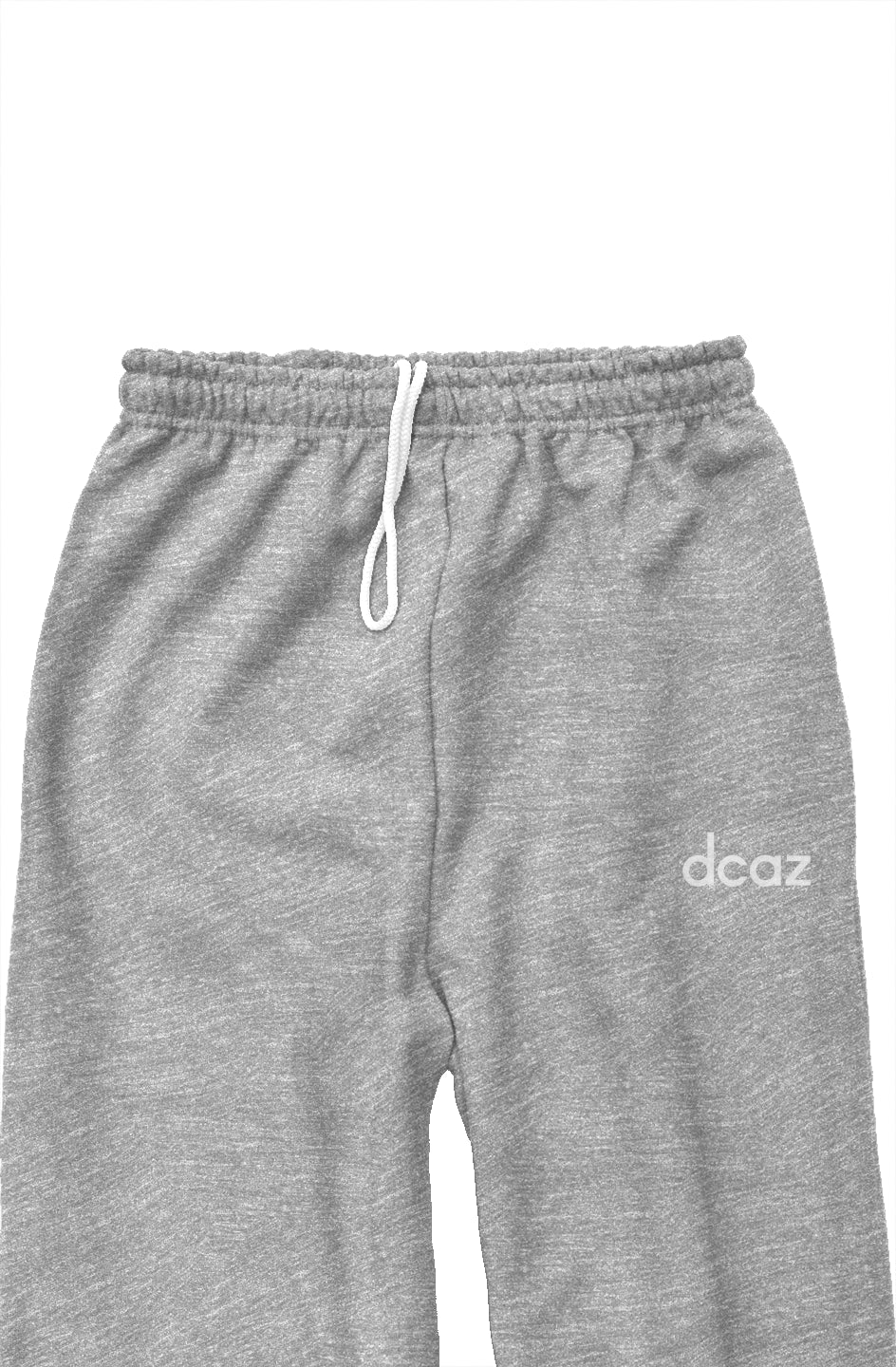dcza sweatpants white embroidered logo - Ivy Society