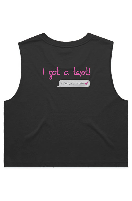 Big/Little Island I Got A Text Tank - Ivy Society