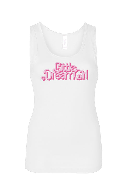Big Little Reveal Little Dream Girl Ribbed Tank - Ivy Society