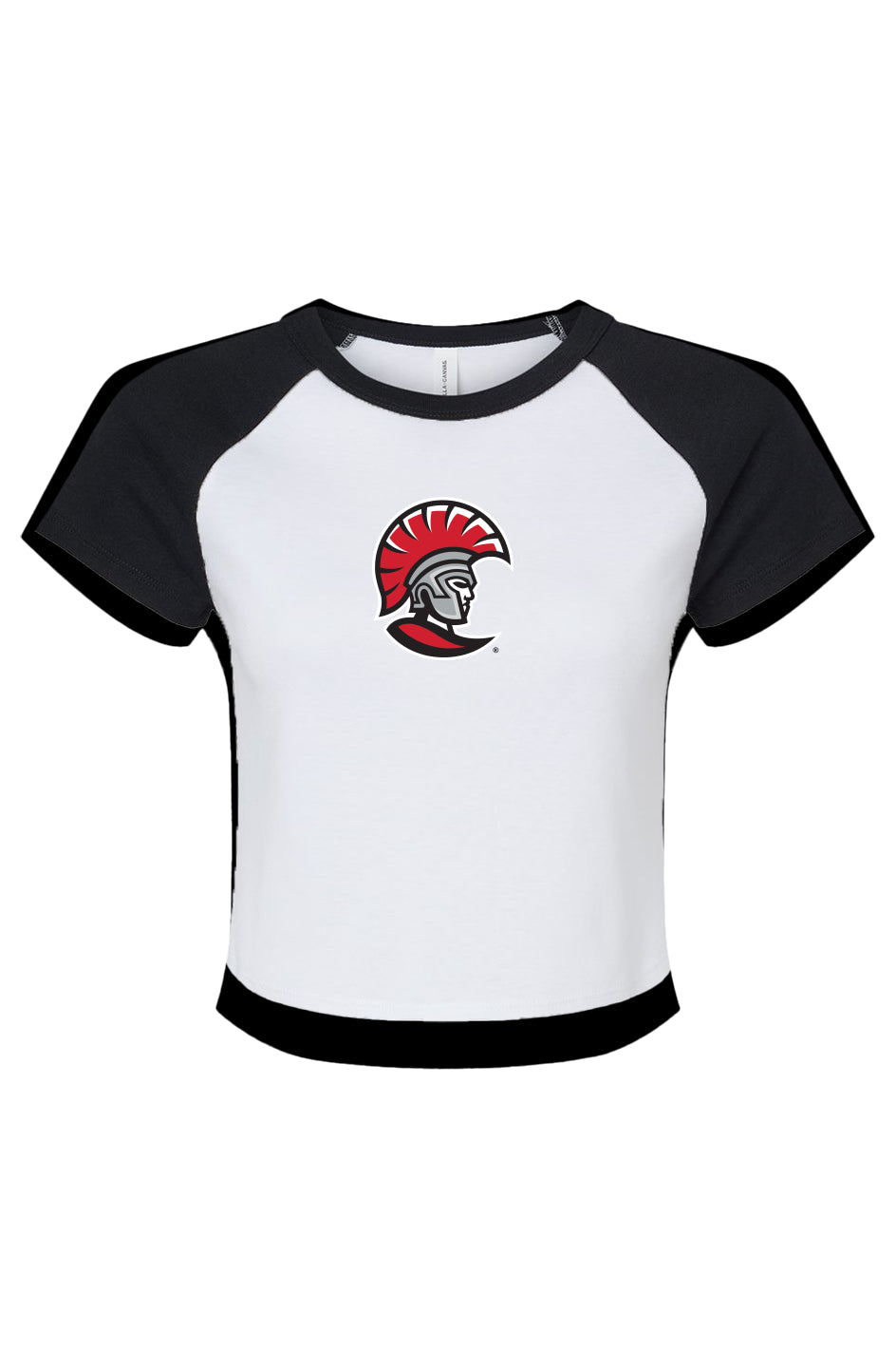 University of Tampa Black Sleeve Baby Tee - Ivy Society