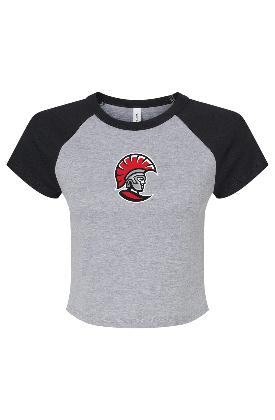 University of Tampa Black Sleeve Baby Tee - Ivy Society