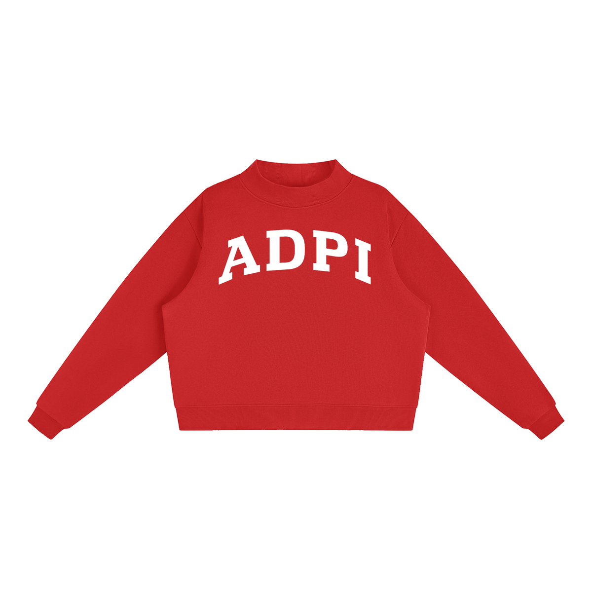 Alpha Delta Pi Mock Neck Sweatshirt