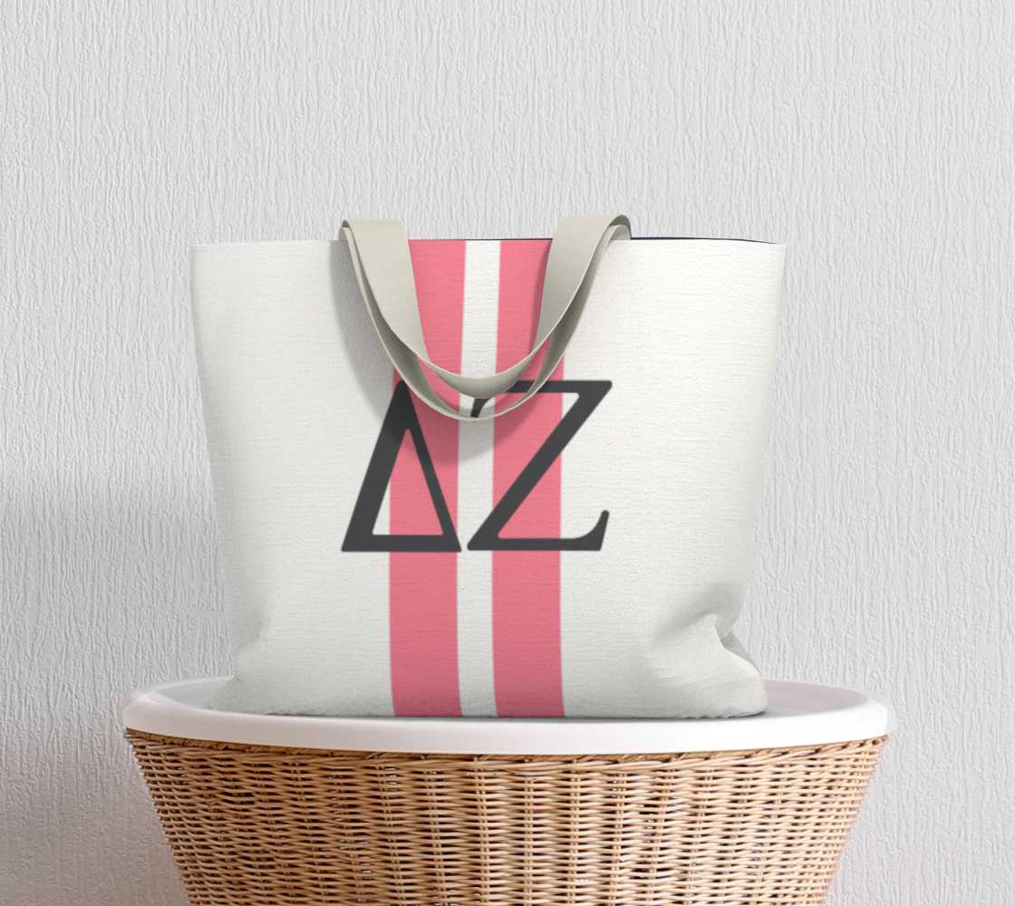 Delta Zeta Personalized Tote Bag - Ivy Society