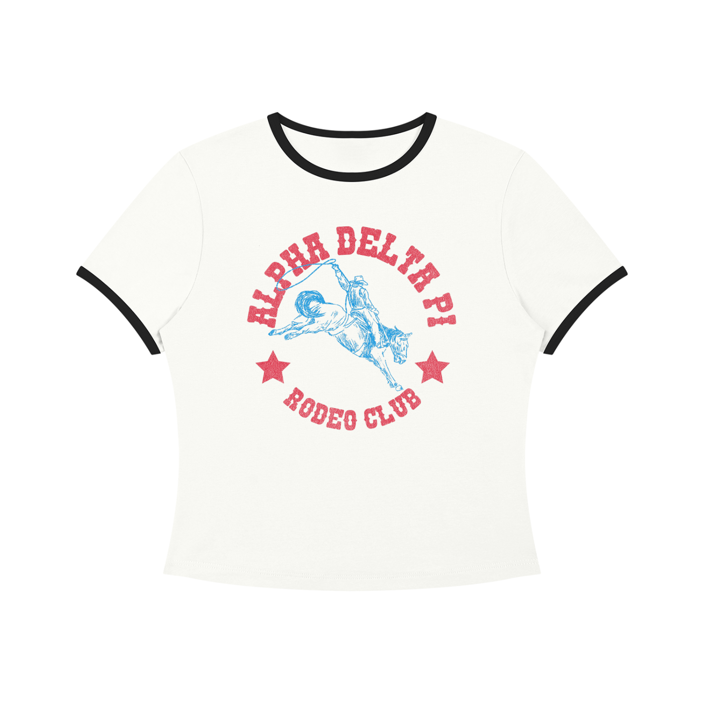 Alpha Delta Pi Rodeo Club Baby Tee