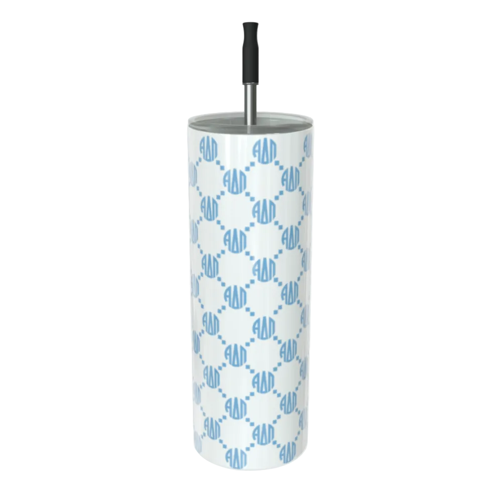 Alpha Delta Pi Print Skinny Tumbler - Ivy Society